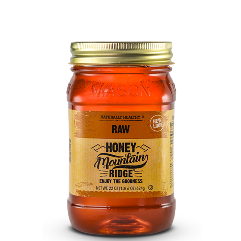Mountain Ridge Raw Honey - 22oz