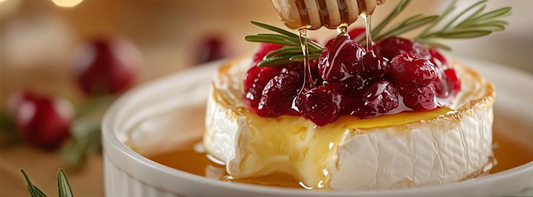 Cranberry Honey Baked Brie