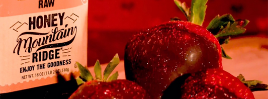 Honey Chocolate Covered Strawberries