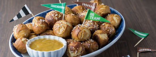Honey Mustard Dip with Soft Pretzel