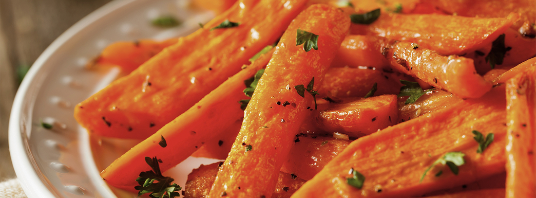 Honey Balsamic Roasted Carrots