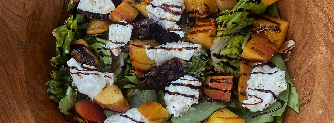 Honey Peach Caprese Salad