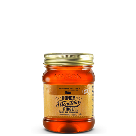 Mountain Ridge Raw Honey - 18oz
