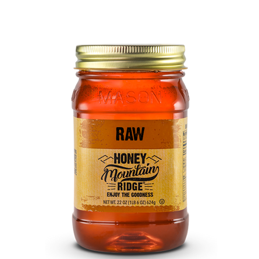 Mountain Ridge Raw Honey - 22oz