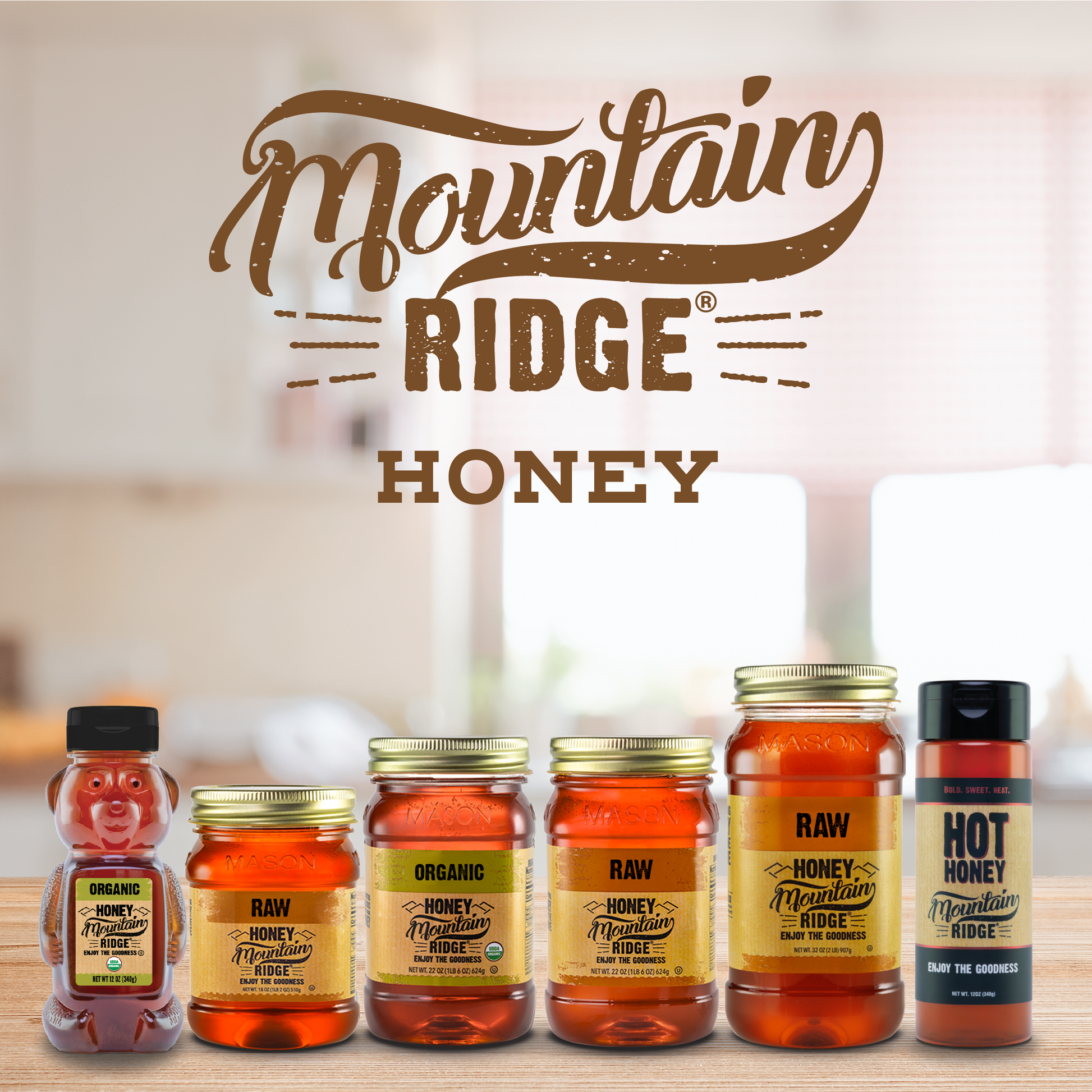 Mountain Ridge Organic Honey - 22oz – Mountain Ridge Honey