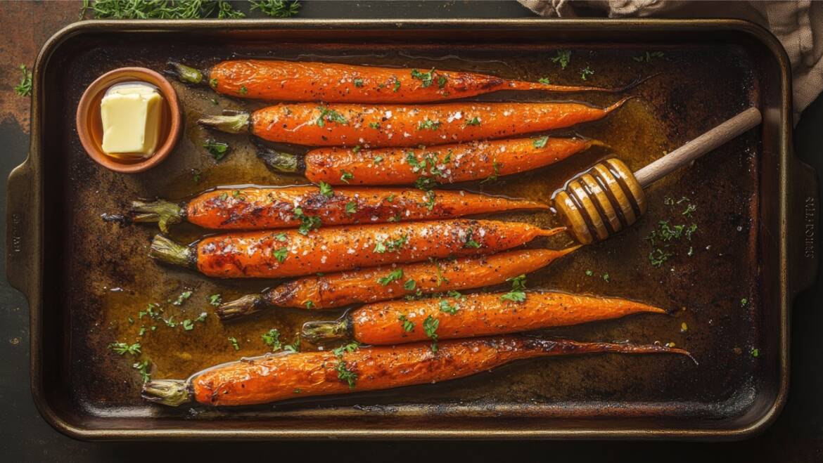 Honey-Glazed Carrots with Rosemary and Orange